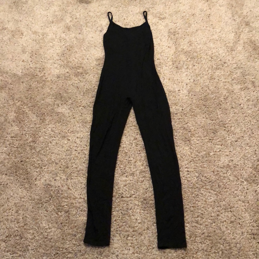 Black cami jumpsuit by Forever 21